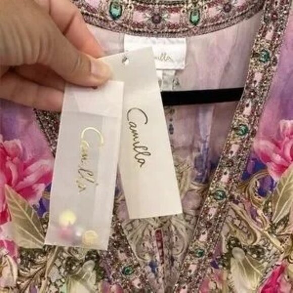 CAMILLA KIMONO SLEEVE DRESS WITH SHIRRING DETAIL - SONIC SYMPHONIES - Picture 8 of 13